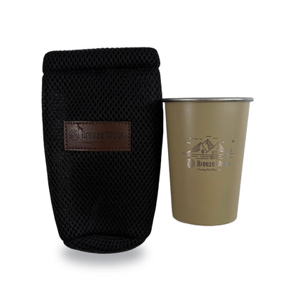 Breeze Moon カラーキャンピングカップ 4個セット 350ml